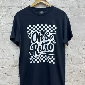 OhSoRetro Chequered Tshirt - Image 7