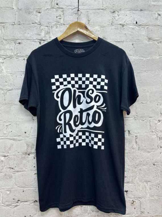 OhSoRetro Chequered Tshirt - Image 7