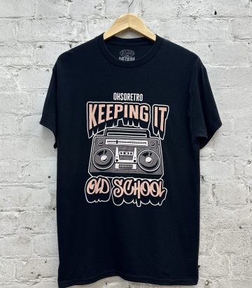 Keeping it Old School Boom Box Tshirt