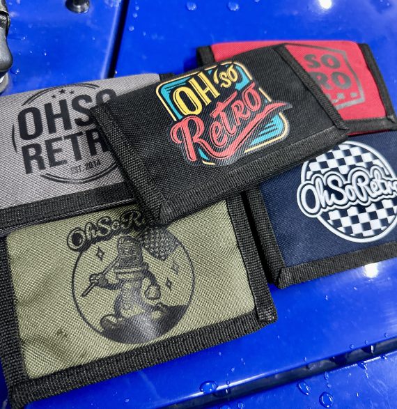 OhSoRetro Velcro Wallets (5 Colours)