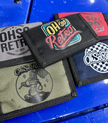 OhSoRetro Velcro Wallets (5 Colours)