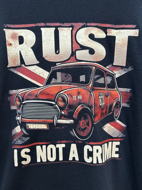 Rust Is Not A Crime Mini Tshirt - Image 2