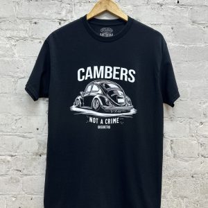 Cambers Not A Crime Beetle Tshirt (Black or Purple)