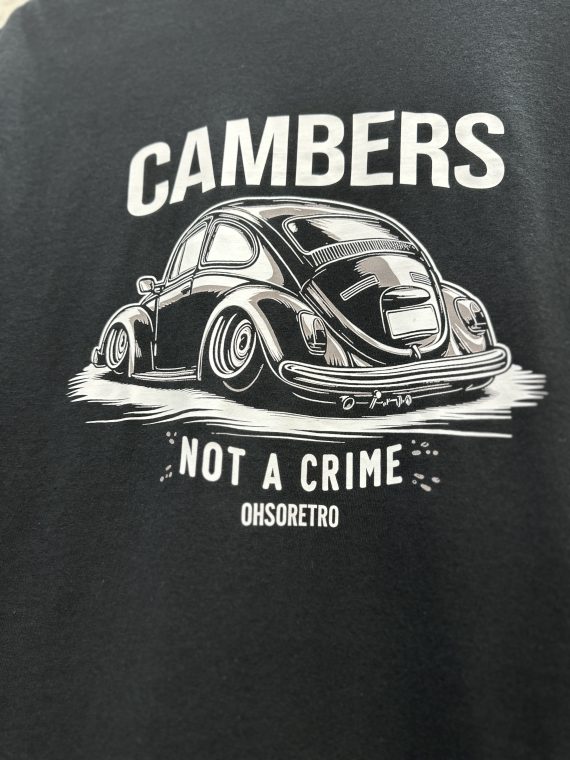 Cambers Not A Crime Beetle Tshirt (Black or Purple) - Image 5