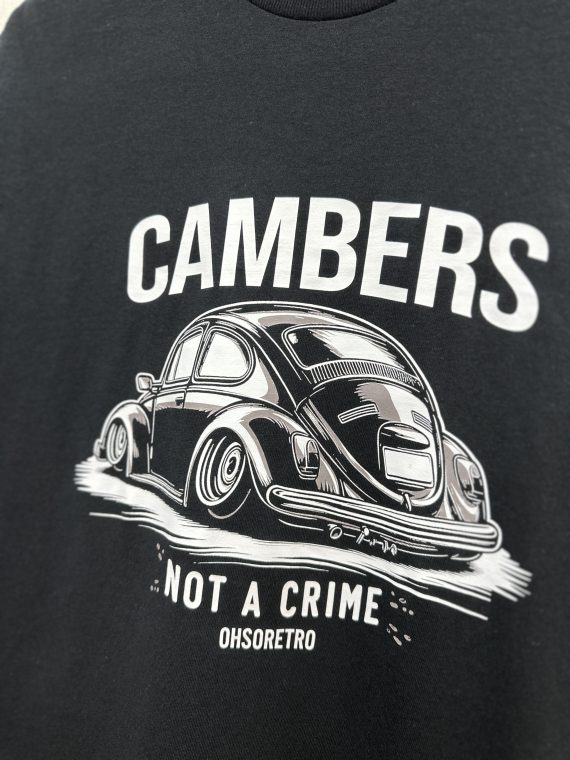 Cambers Not A Crime Beetle Tshirt (Black or Purple) - Image 7