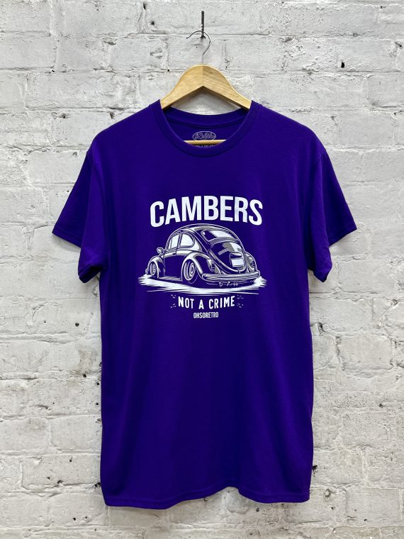 Cambers Not A Crime Beetle Tshirt (Black or Purple) - Image 11