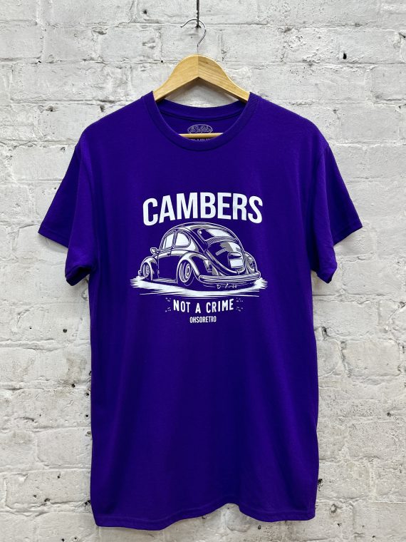 Cambers Not A Crime Beetle Tshirt (Black or Purple) - Image 12