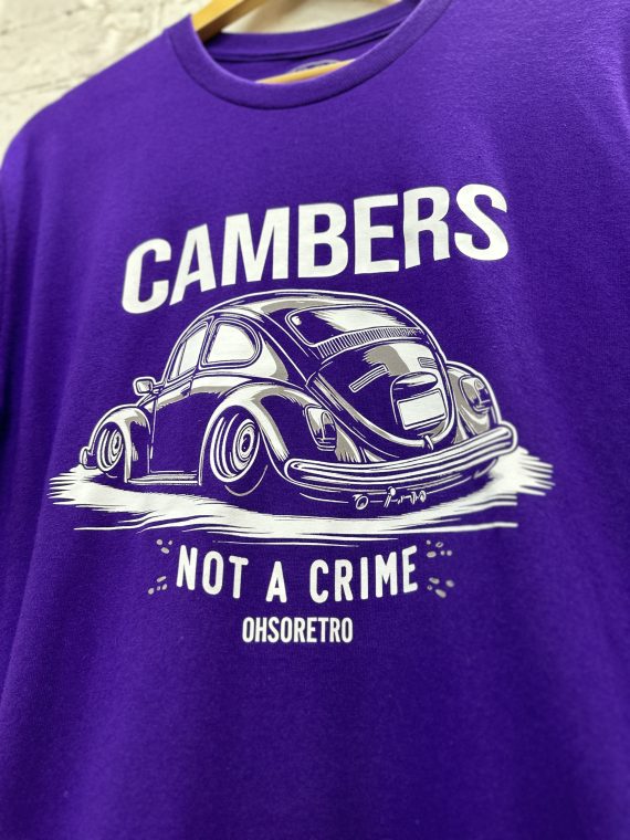 Cambers Not A Crime Beetle Tshirt (Black or Purple) - Image 13