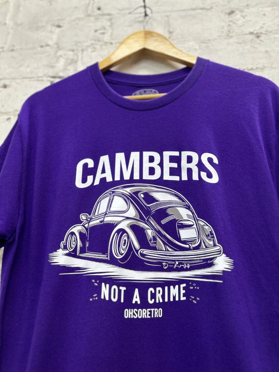 Cambers Not A Crime Beetle Tshirt (Black or Purple) - Image 14