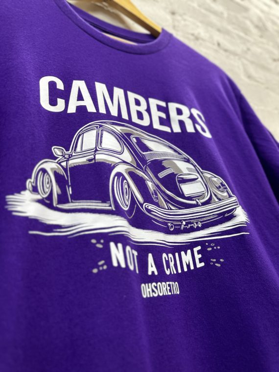 Cambers Not A Crime Beetle Tshirt (Black or Purple) - Image 16