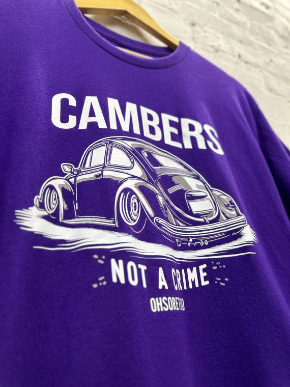 Cambers Not A Crime Beetle Tshirt (Black or Purple) - Image 17