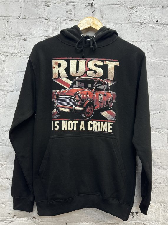 Rust Is Not A Crime Mini Hoody