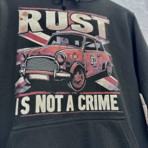 Rust Is Not A Crime Mini Hoody - Image 5