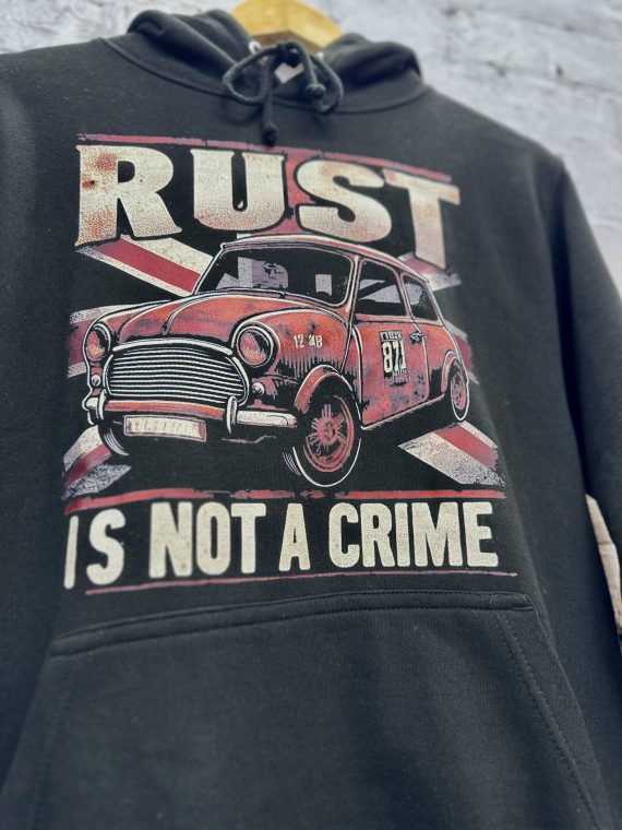 Rust Is Not A Crime Mini Hoody - Image 5