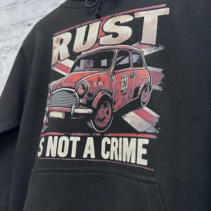 Rust Is Not A Crime Mini Hoody - Image 7