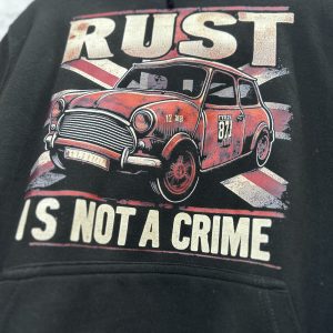 Rust Is Not A Crime Mini Hoody - Image 8