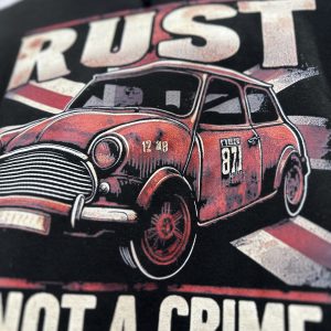 Rust Is Not A Crime Mini Hoody - Image 9