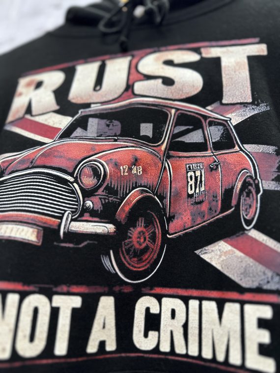 Rust Is Not A Crime Mini Hoody - Image 9