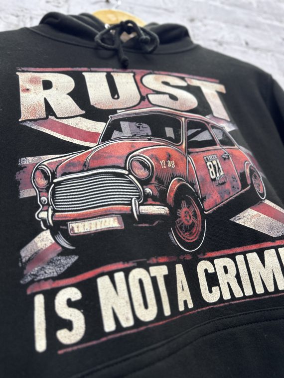 Rust Is Not A Crime Mini Hoody - Image 2
