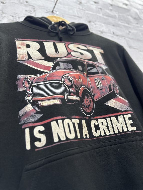 Rust Is Not A Crime Mini Hoody - Image 10