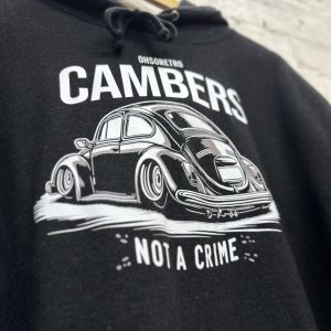Cambers Not A Crime Beetle Hoody (Black or Burgundy) - Image 10