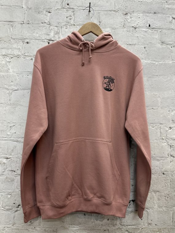Sparky Logo Dusty Pink Hoody - Image 5