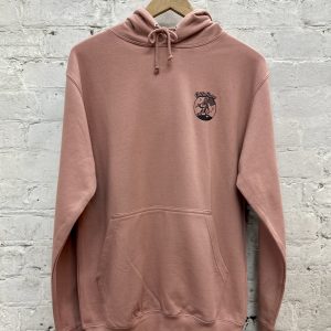 Sparky Logo Dusty Pink Hoody - Image 6