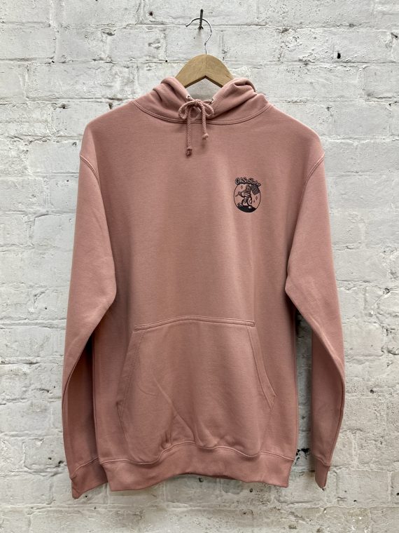 Sparky Logo Dusty Pink Hoody - Image 6