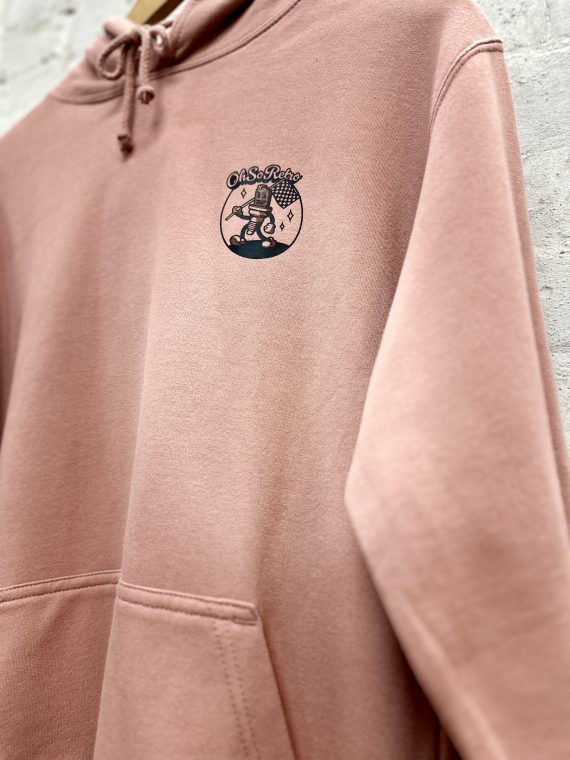 Sparky Logo Dusty Pink Hoody - Image 7