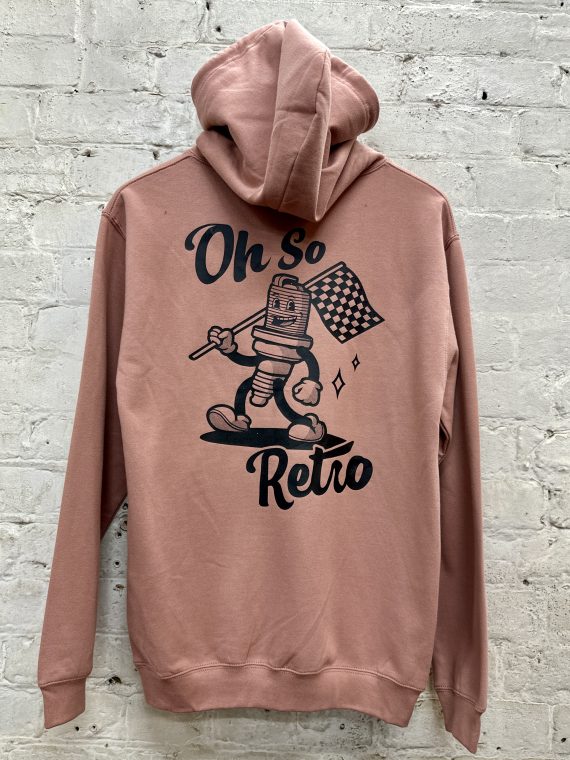Sparky Logo Dusty Pink Hoody